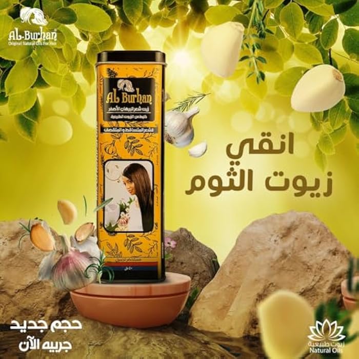 Alburhan Original Natural Hair Oils - 25 Herbal Oils In One, 250Ml, Unscented, Yellow, Adults, Hair Fall Sufferers, Unisex-Adults - Image 5
